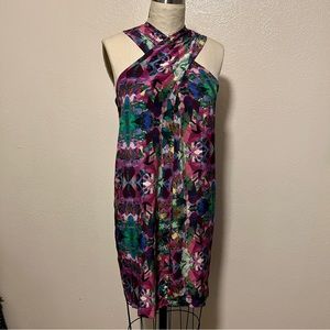 Indie Designer Silk Halter dress
